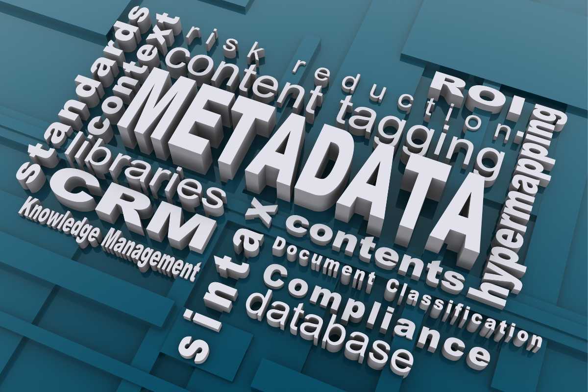 Manage metadata