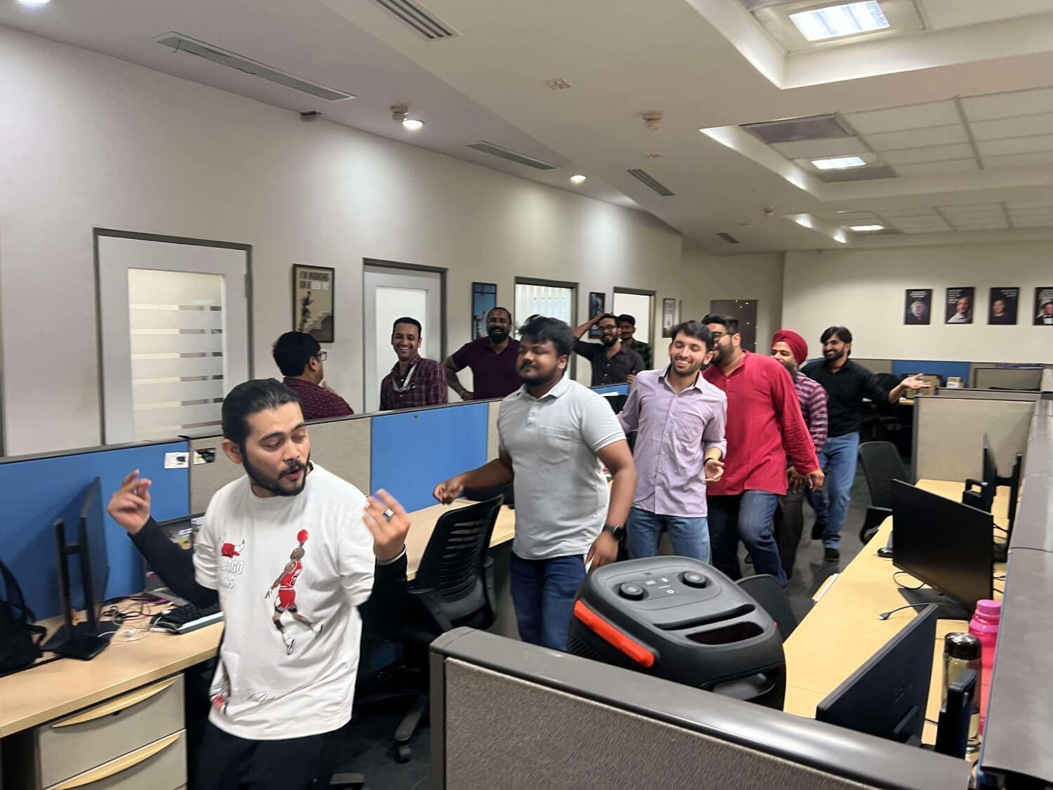 Bhangra Session at Intellinez Systems (1)