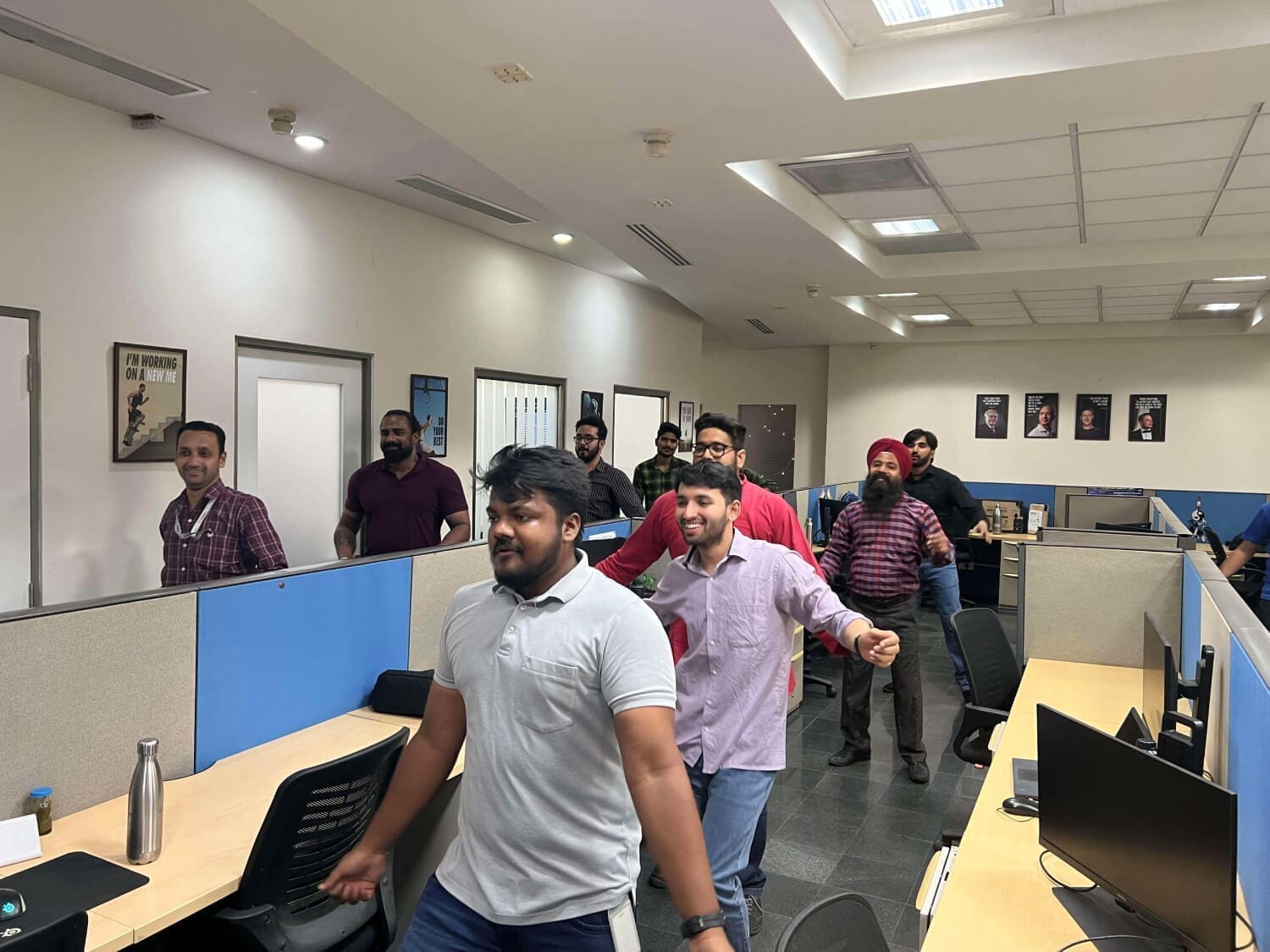 Bhangra Session at Intellinez Systems (2)