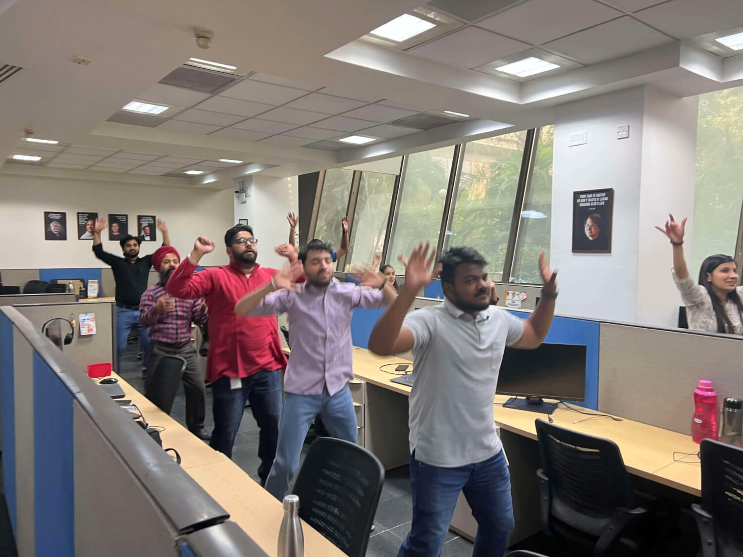 Bhangra Session at Intellinez Systems (5)