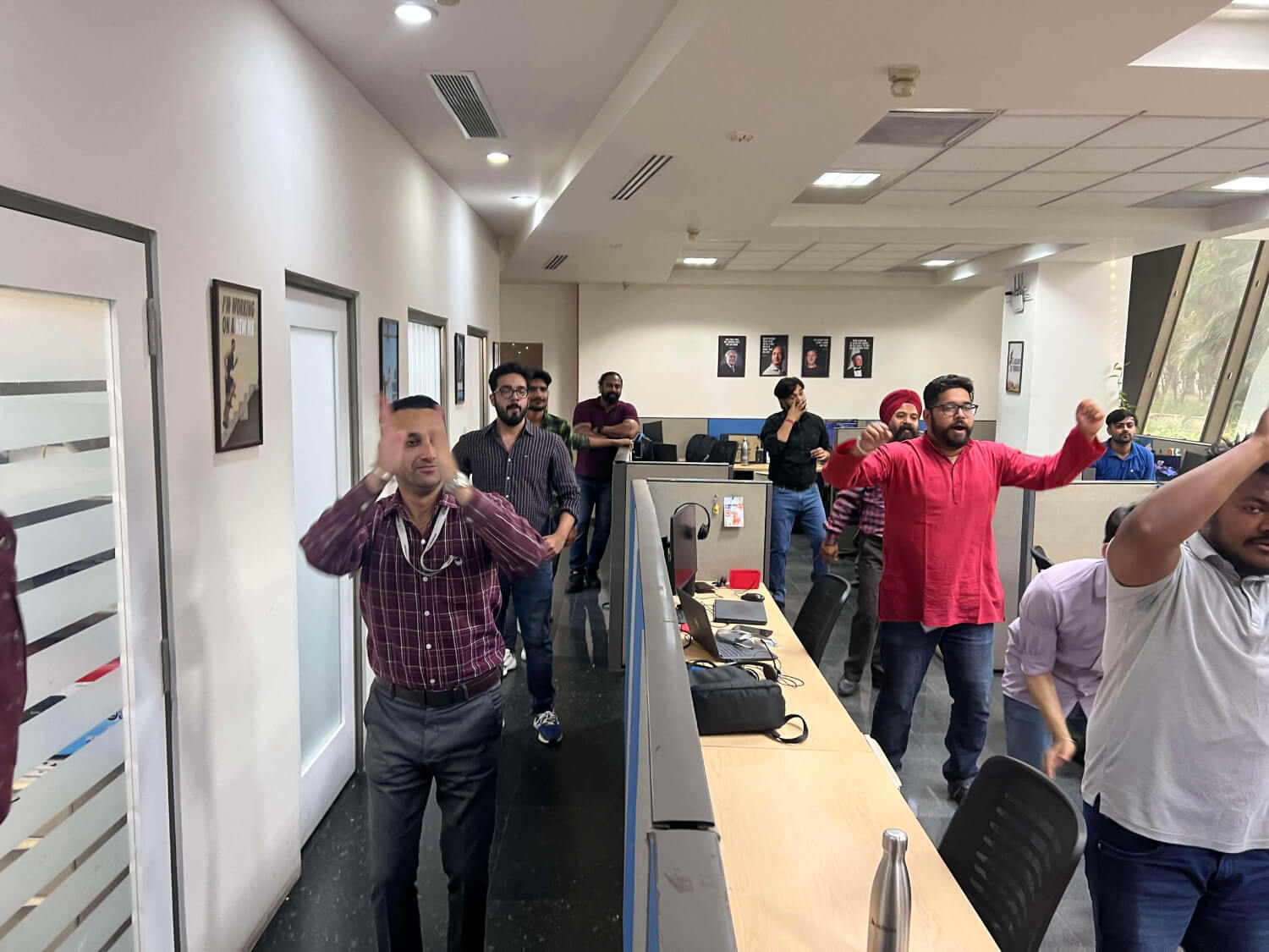 Bhangra Session at Intellinez Systems (6)