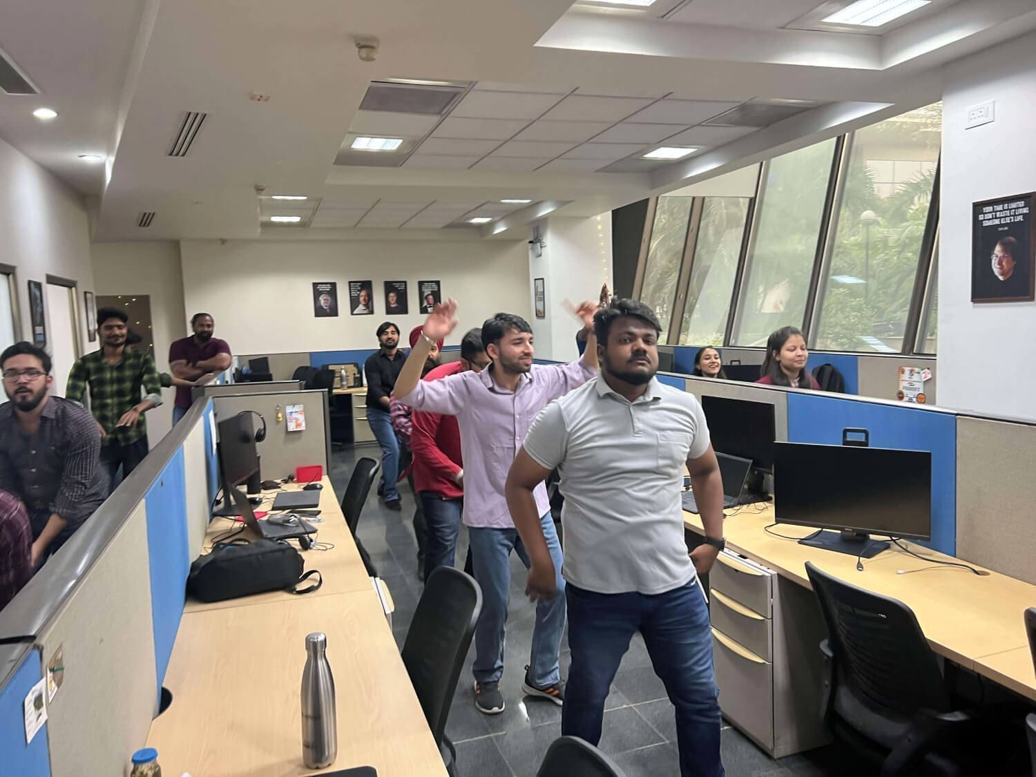 Bhangra Session at Intellinez Systems (8)