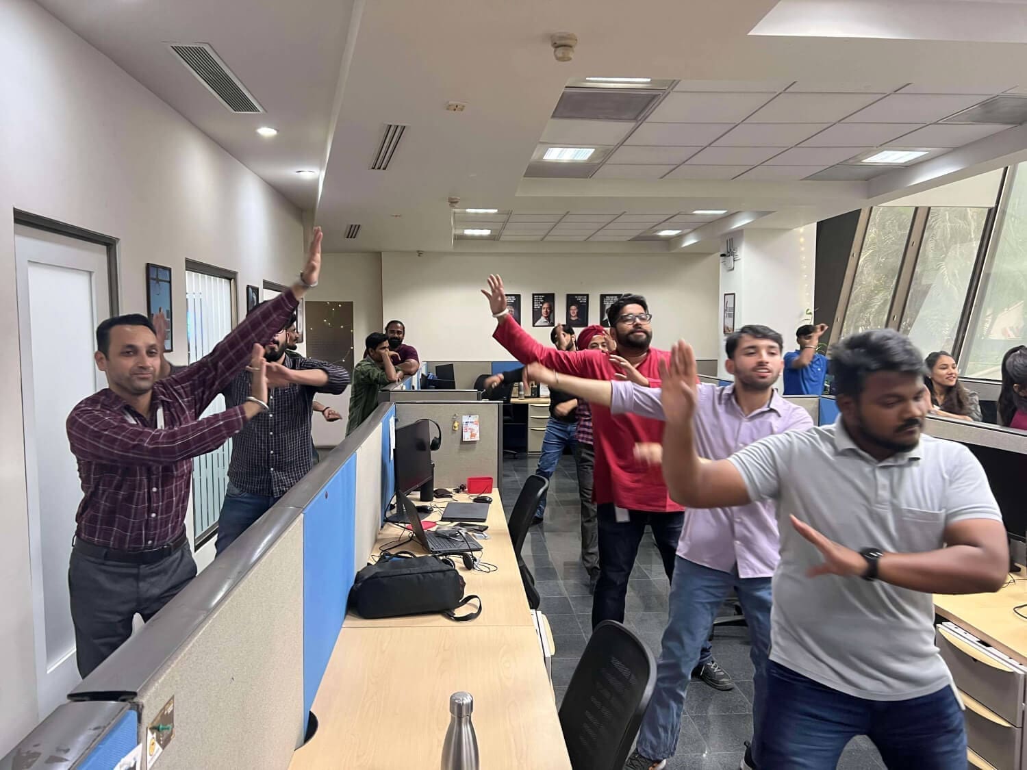 Bhangra Session at Intellinez Systems (9)